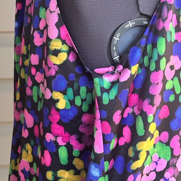 Dynamite satin finish printed bodysuit with one shoulder - Picture 9 of 14